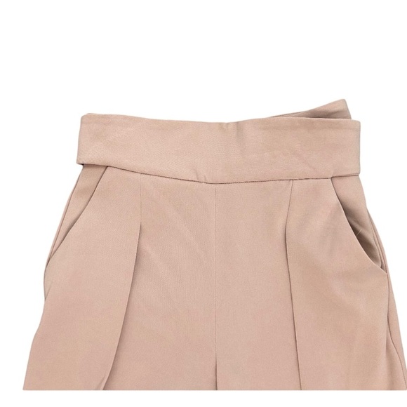 Aritzia Wilfred Feuille Pants Front Tie Belted Wide Leg High Rise Waist - Picture 4 of 6